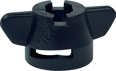 Ecrou Hardi Ergot FIN Meplat 8MM Noir référence fournisseur 231587